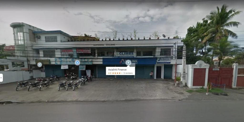 Google Earth screenshot of Asialink Cabanatuan branch