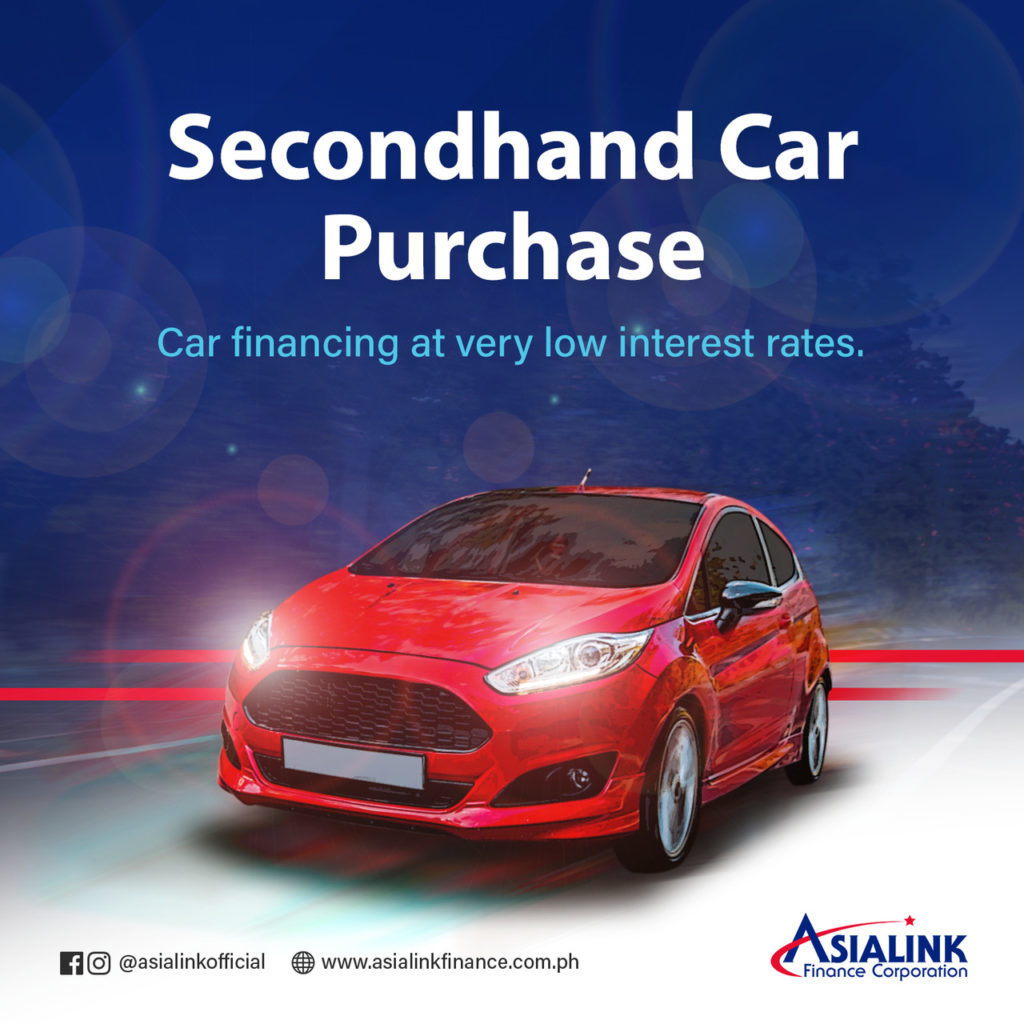 AsiaLink Finance Second Hand Car Purchase poster