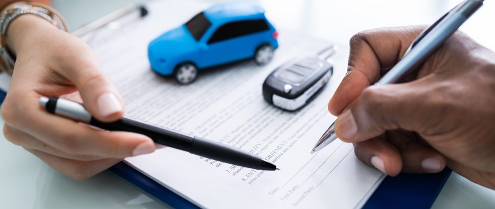 Purchasing a car through online financing