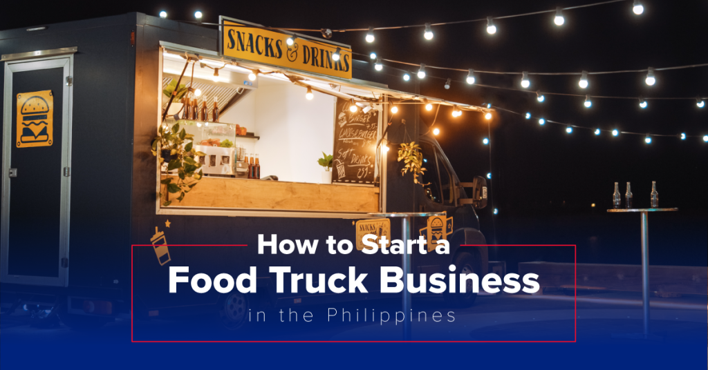 A banner image for an Asialink Finance blog post entitled, "How to Start a Food Truck Business"
