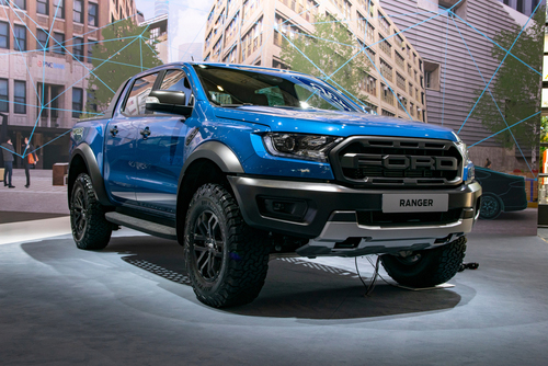 Blue Ford Ranger. This is to illustrate the article's discussion of cars with the best resale value.